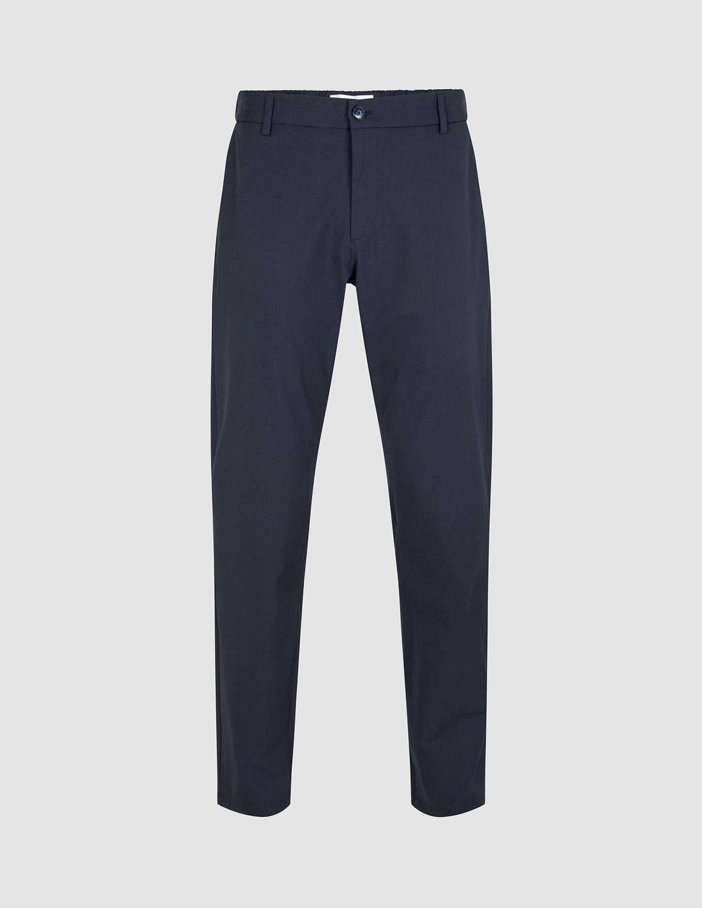 Tech Linen Elastic Pants Midnight Blue